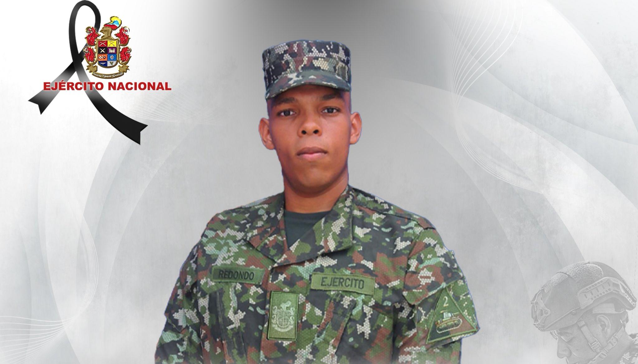 Soldado profesional Belis Jhon Redondo Jiménez.