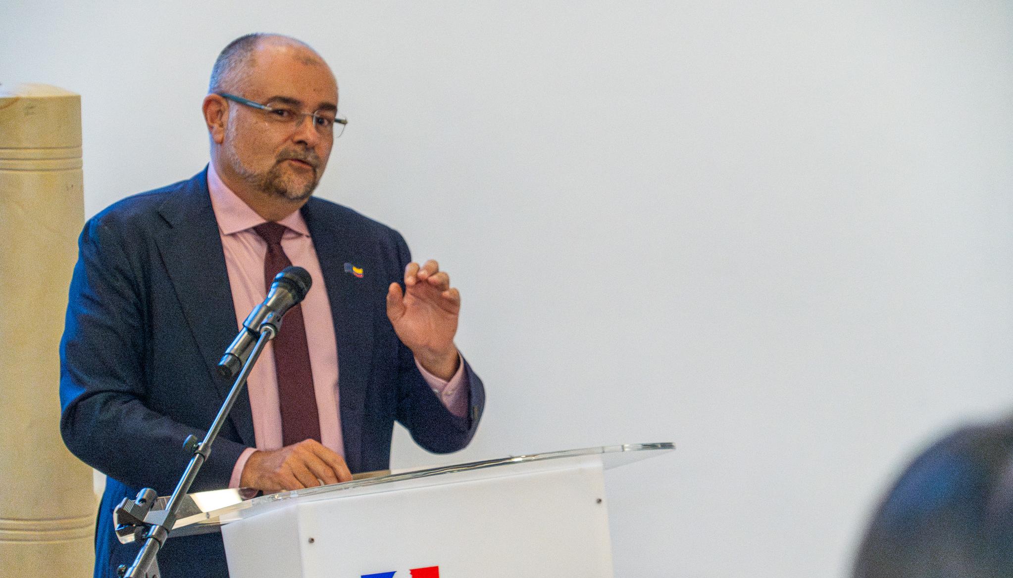 El embajador de la Unión Europea (UE) en Colombia, Gilles Bertrand.