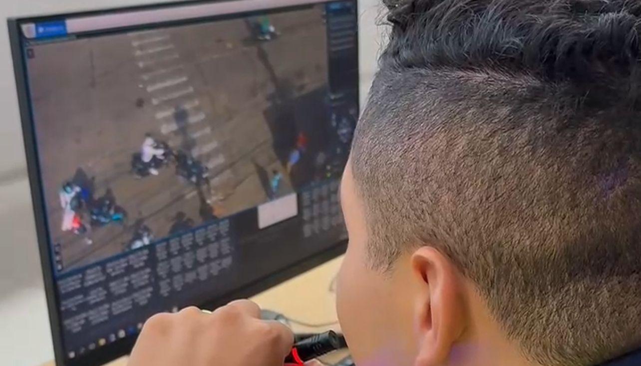 Imagen del monitoreo de la Policía.