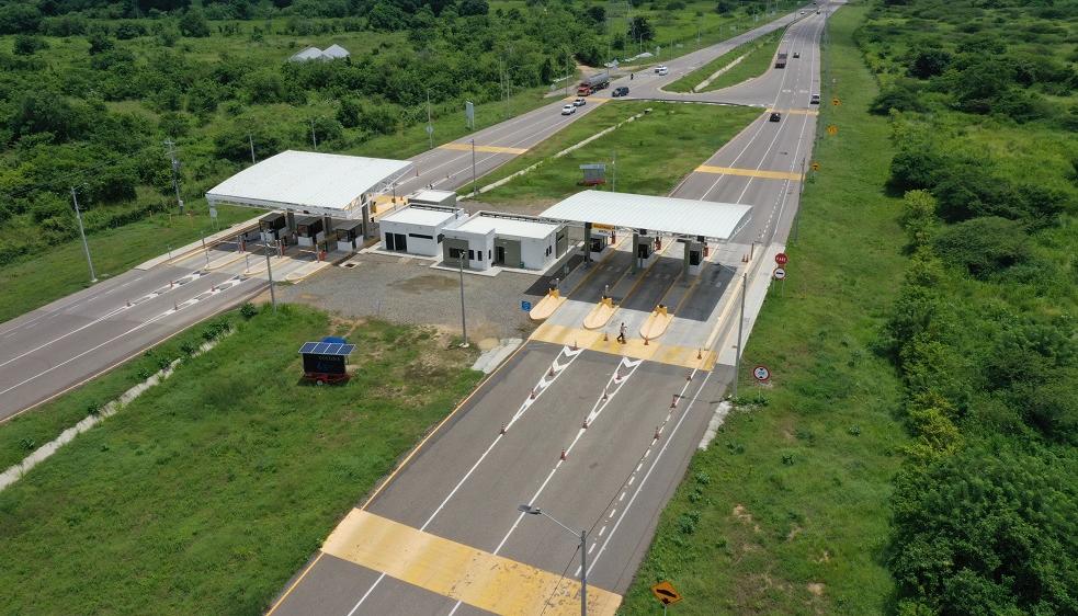 Vía Cartagena - Barranquilla.