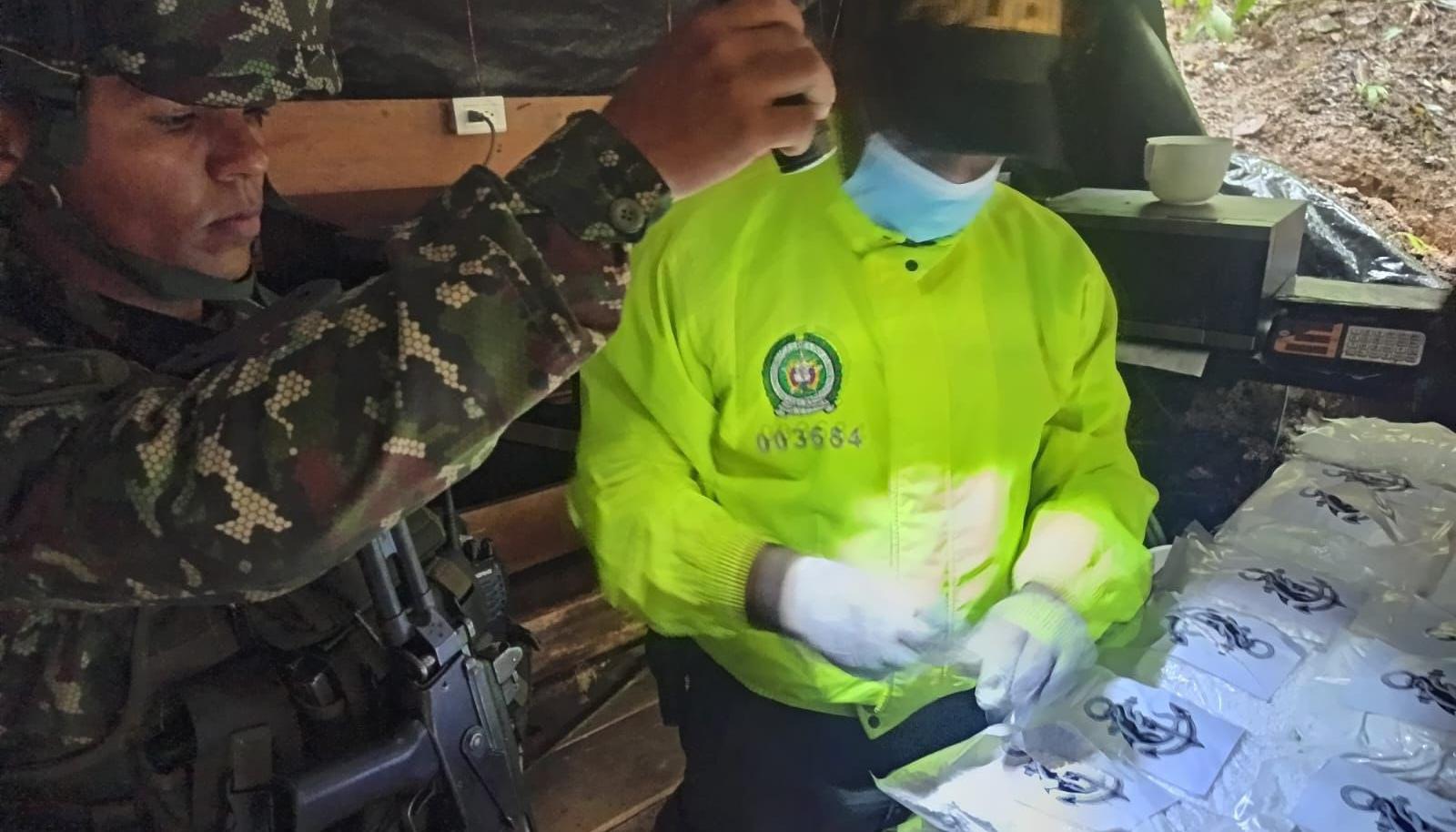 Incautación de cocaína. 