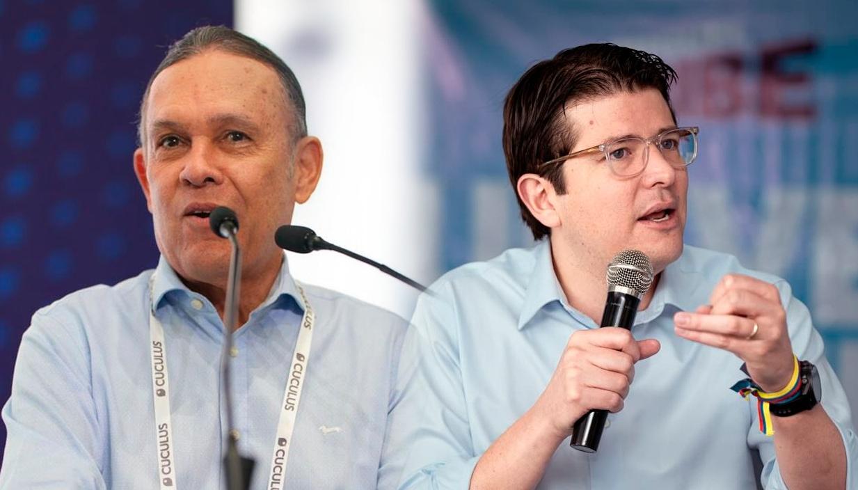 Efraín Cepeda y Miguel Uribe.