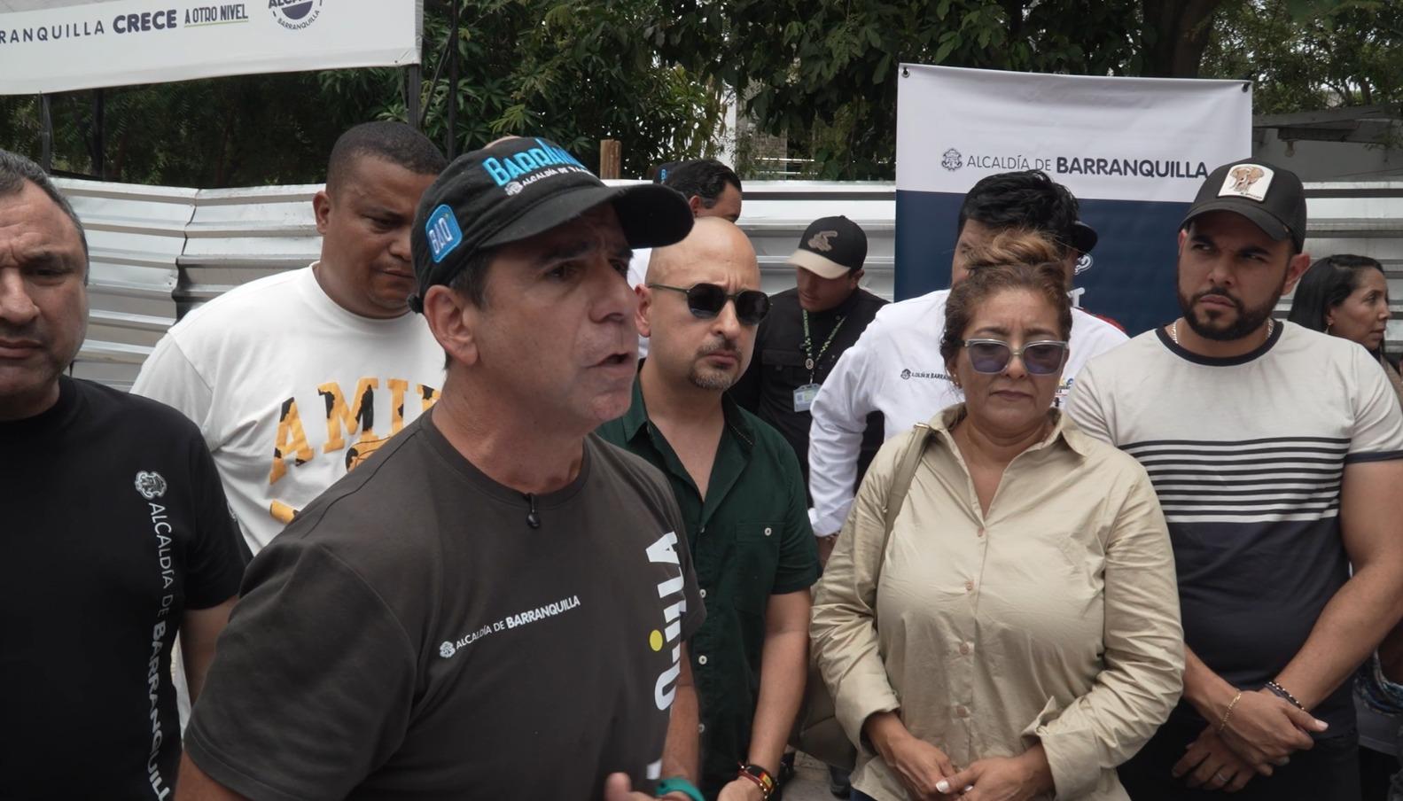 El Alcalde de Barranquilla, Alex Char.