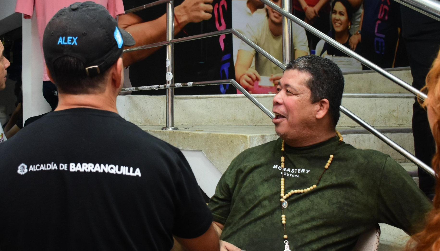 El Alcalde de Barranquilla, Alex Char.