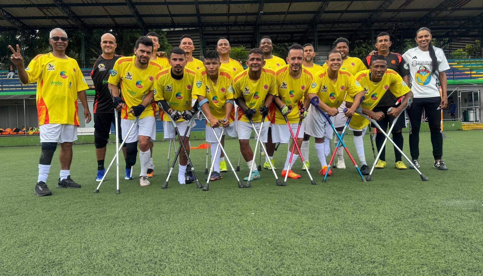 Selección Colombia de Amputados.