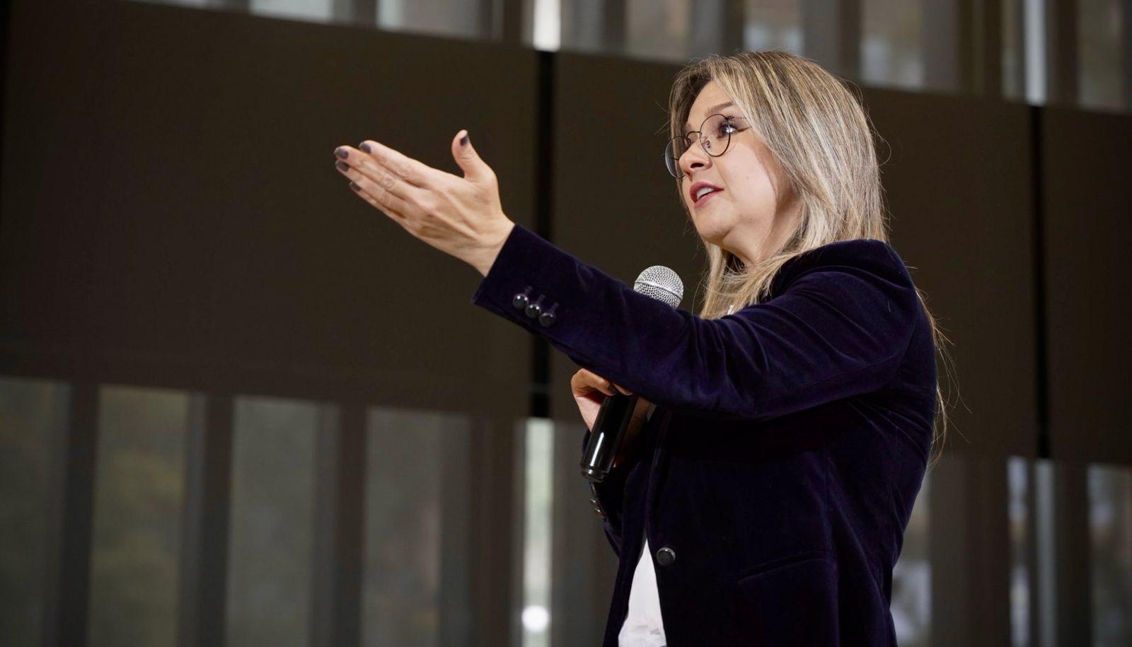 La precandidata presidencial Vicky Dávila.