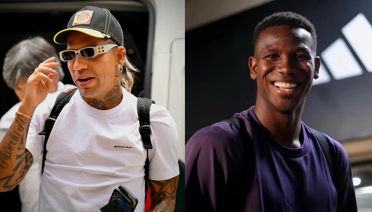 Dayro Moreno y Yerson Mosquera.