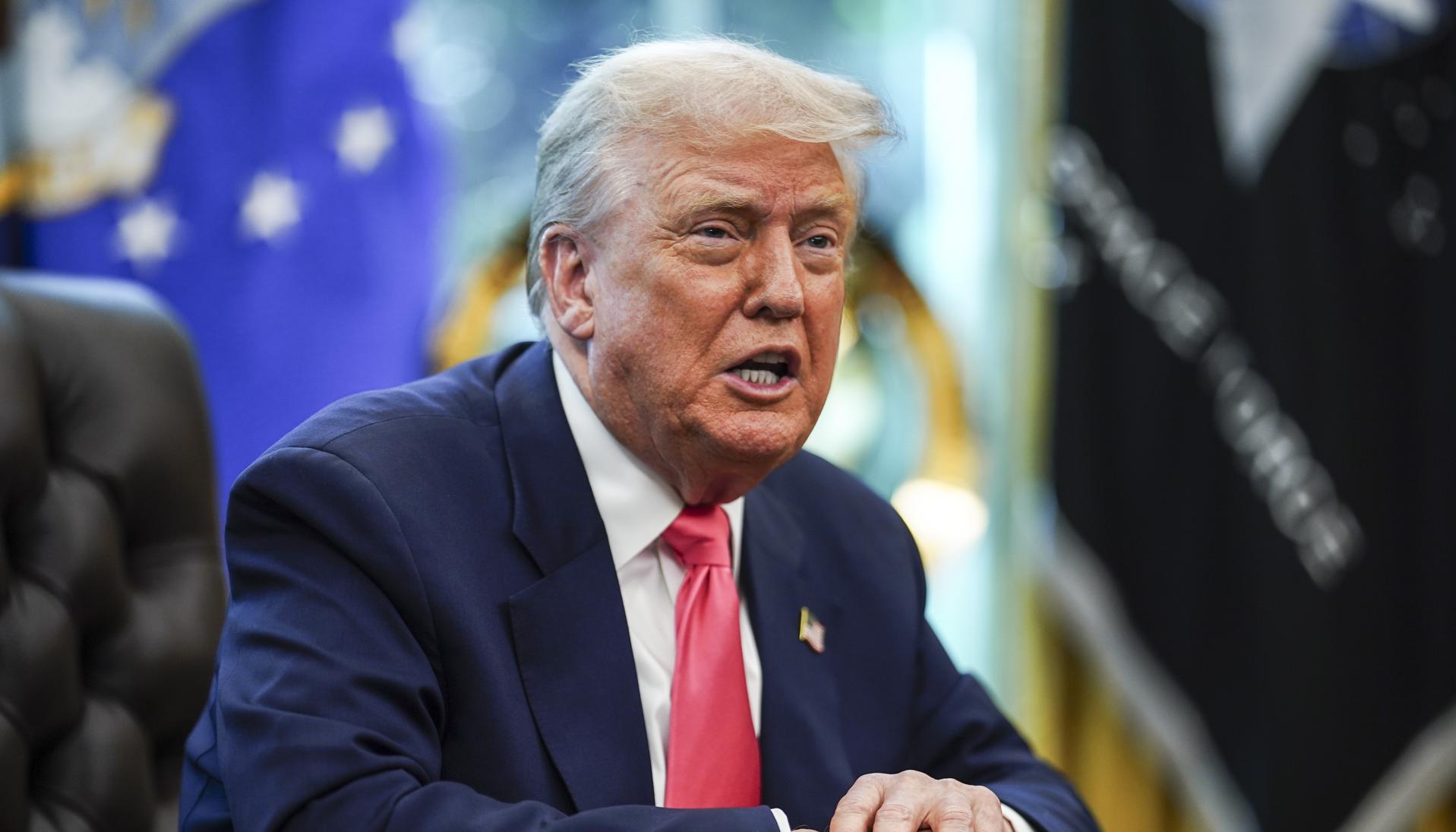 Donald Trump, Presidente de Estados Unidos.