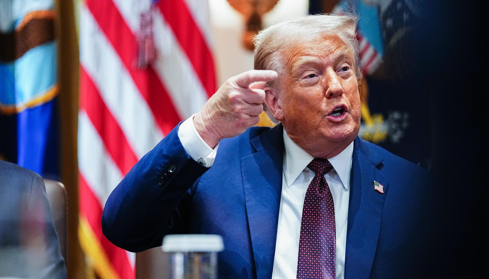 Donald Trump, presidente de Estados Unidos. 