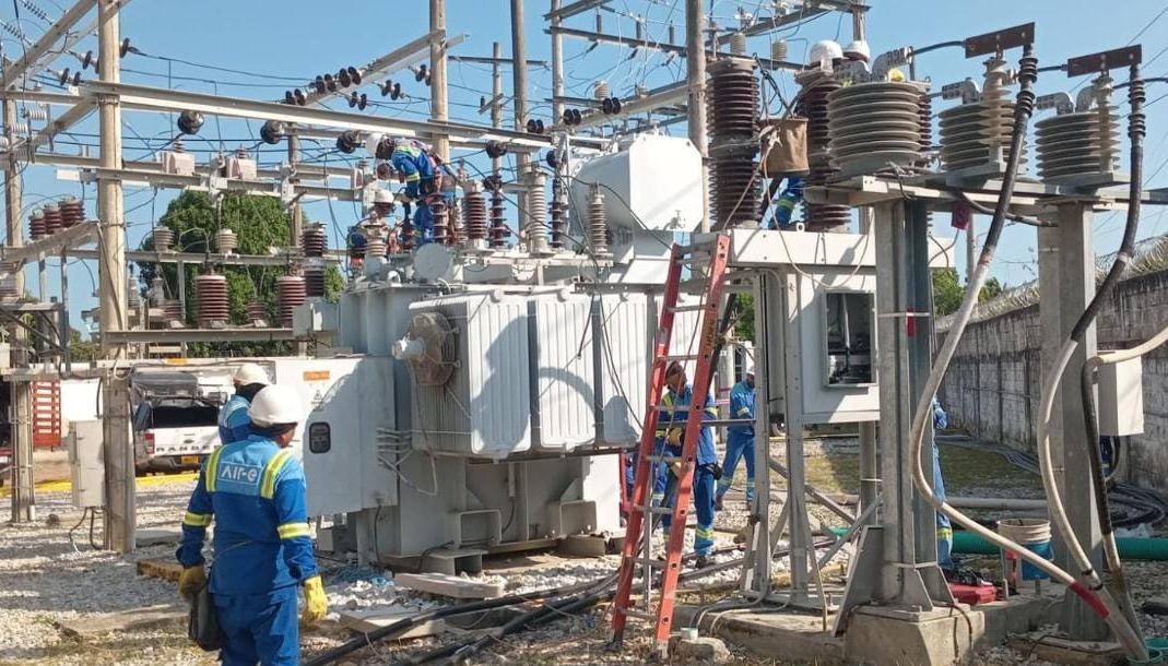 Robo de energía en el Caribe.