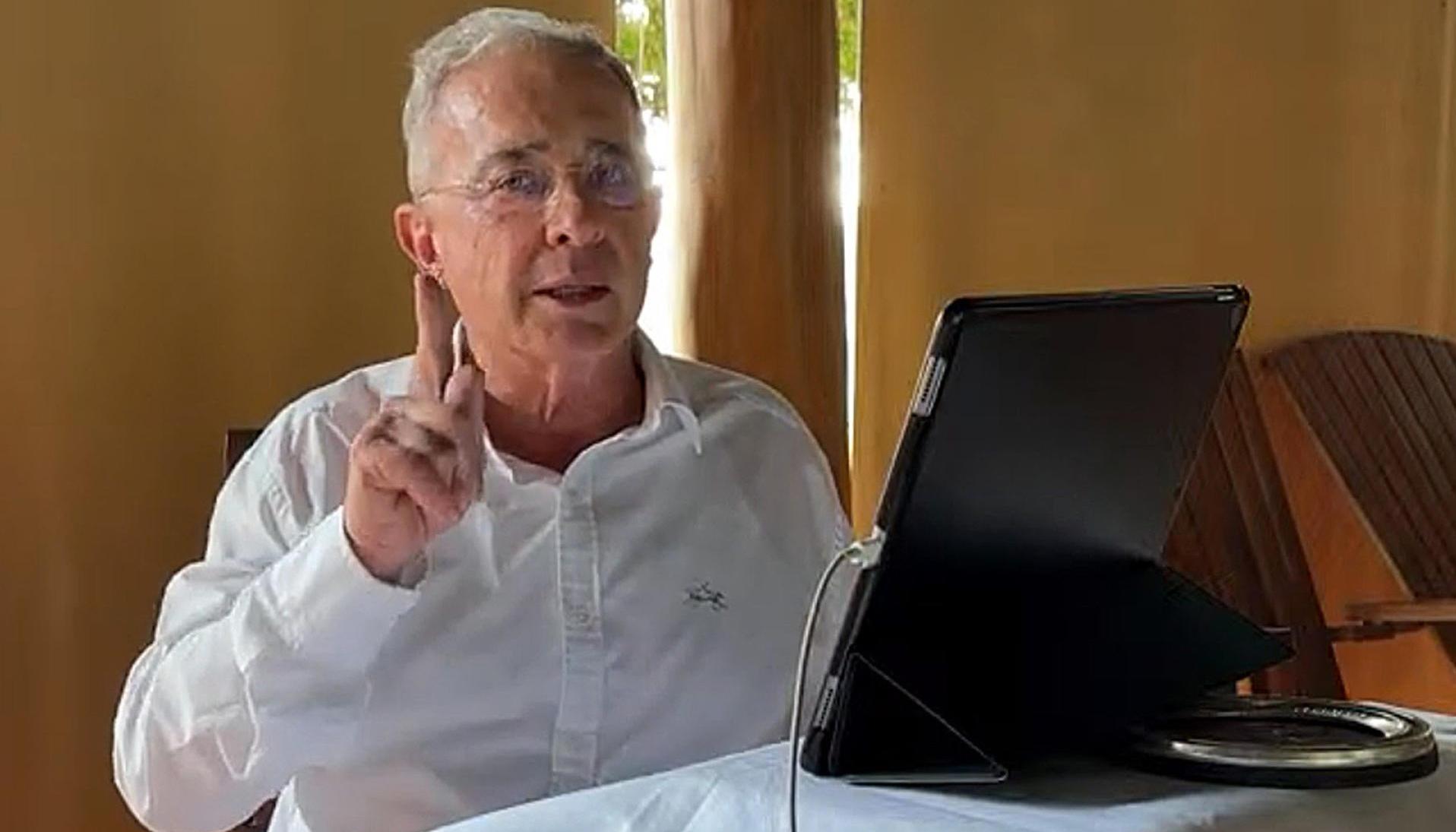 El expresidente de la República, Álvaro Uribe Vélez.