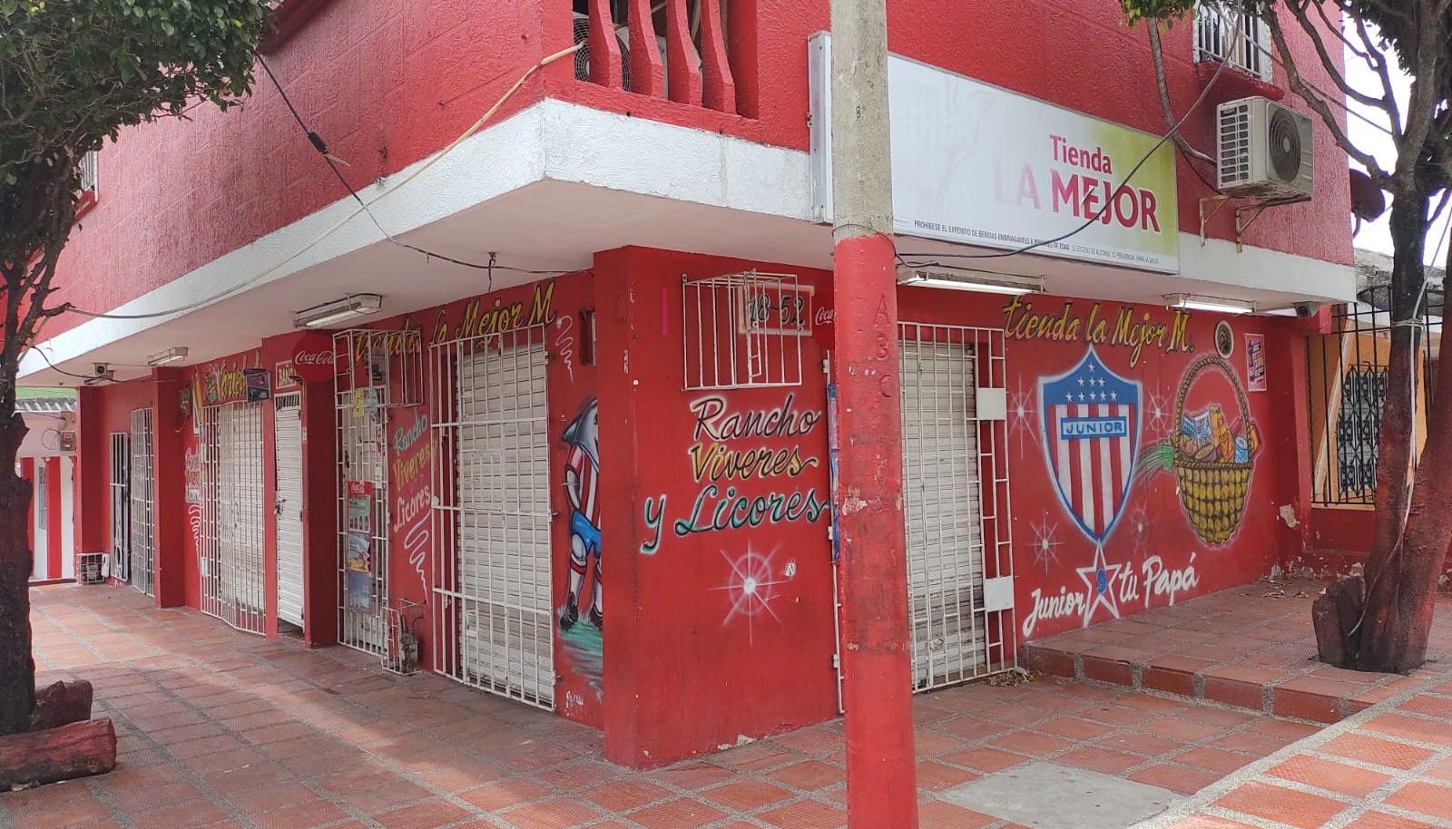 Extorsión a tiendas.