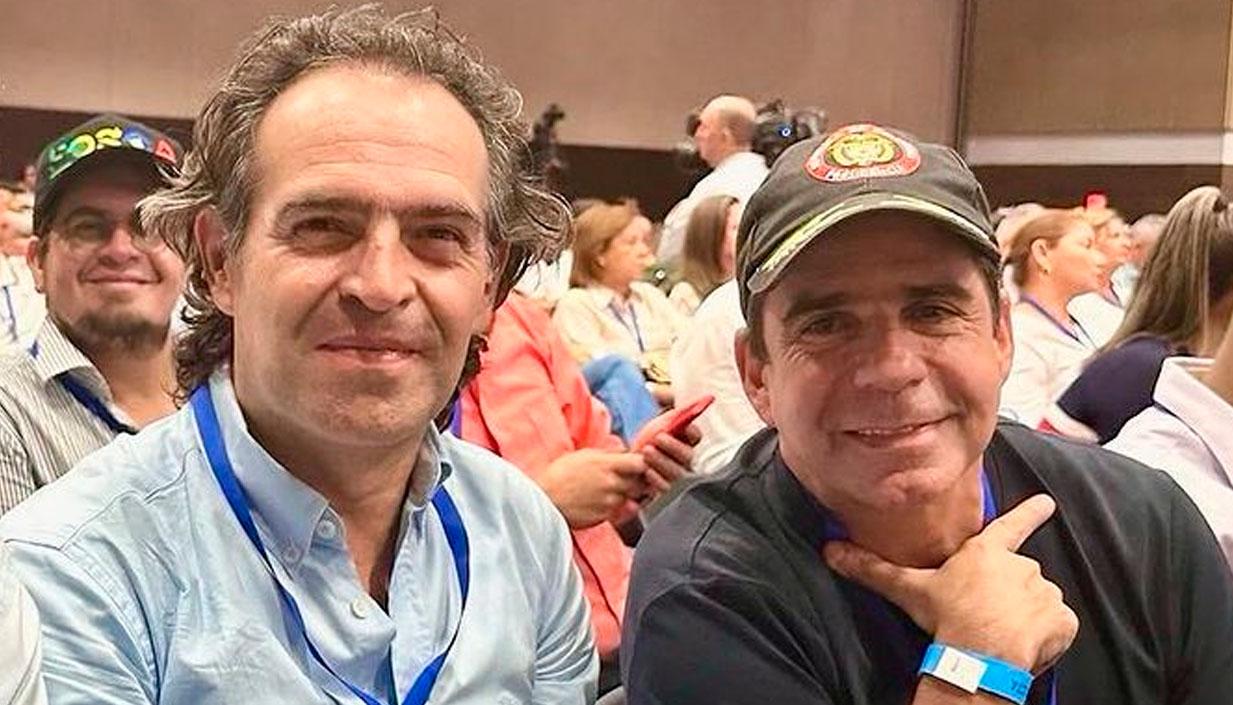 Fico Gutierrez y Alejandro Char