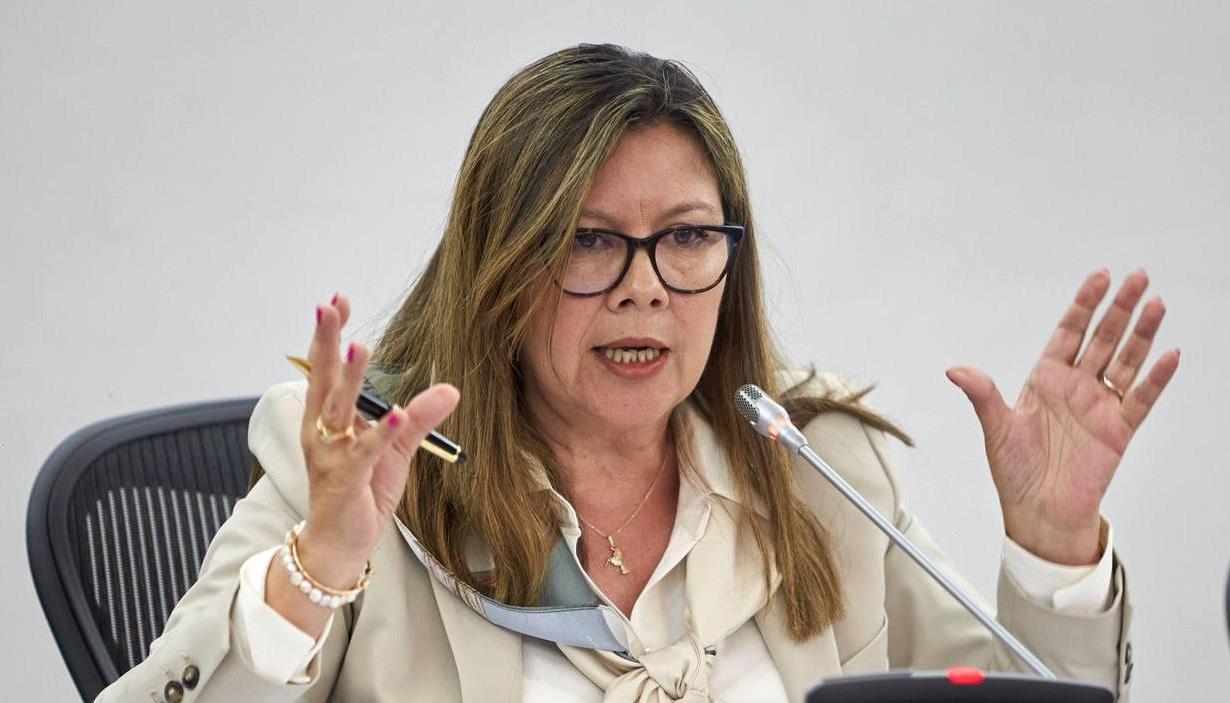 La Fiscal General de la Nación, Luz Adriana Camargo.