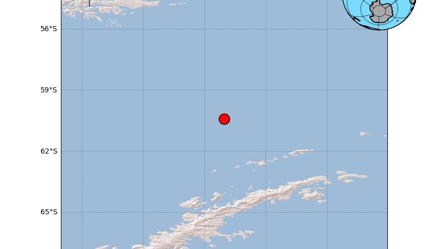 Sitió donde se presentó el sismo.
