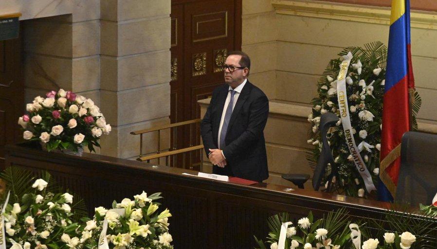 Lidio García, presidente del Senado.