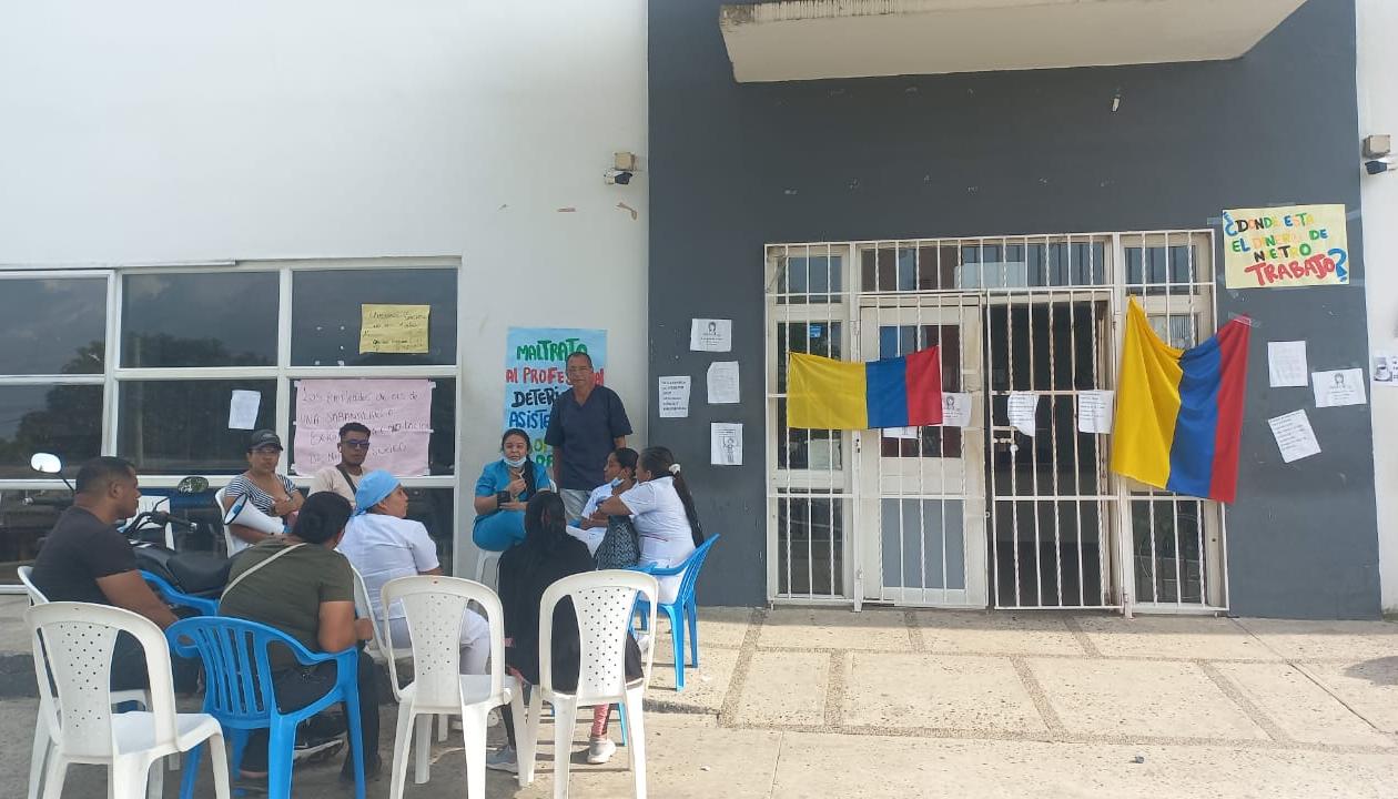 Cese de actividades en Hospital de Sabanalarga.