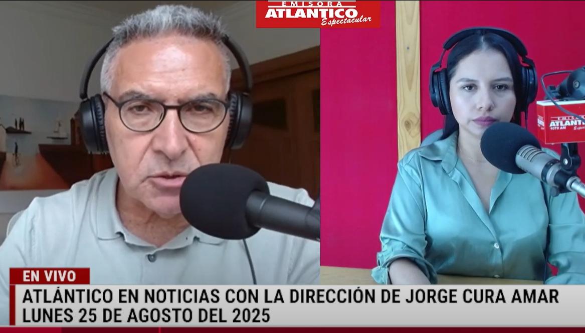 Transmisión de Atlántico en Noticias.