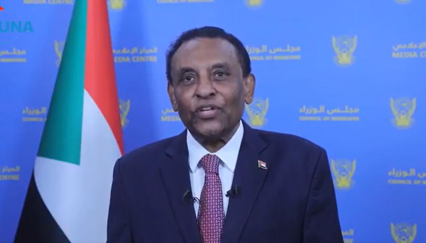 El primer ministro de Sudán, Kamel Idris.