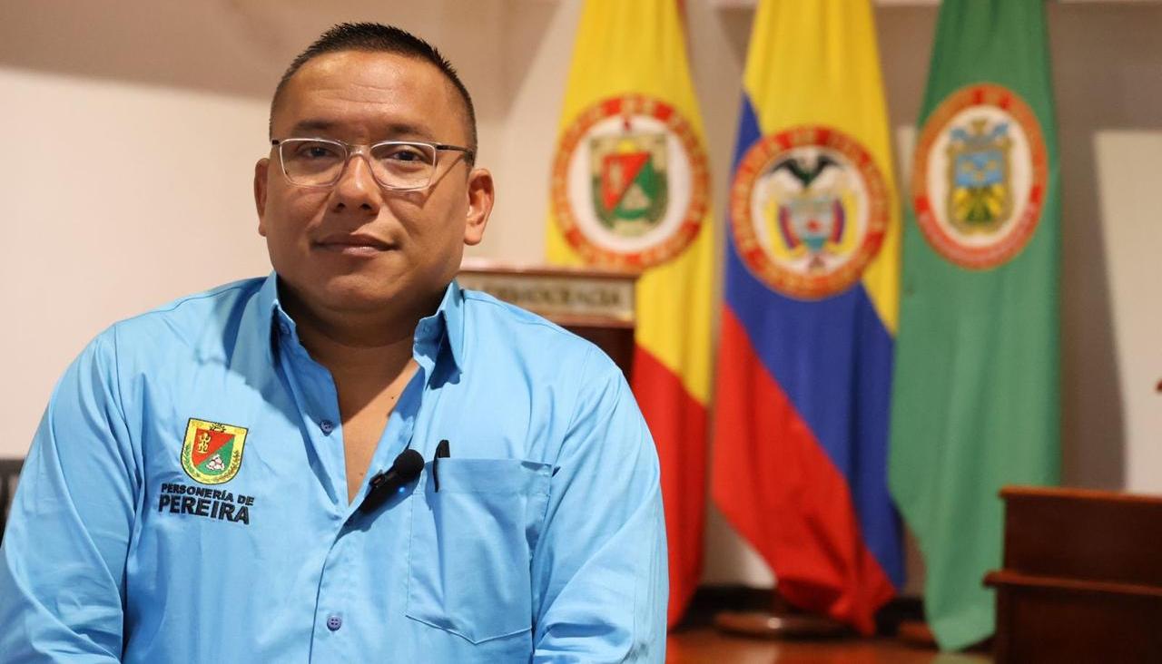 El personero de Pereira, Leonardo Fabio Reales Chacón.