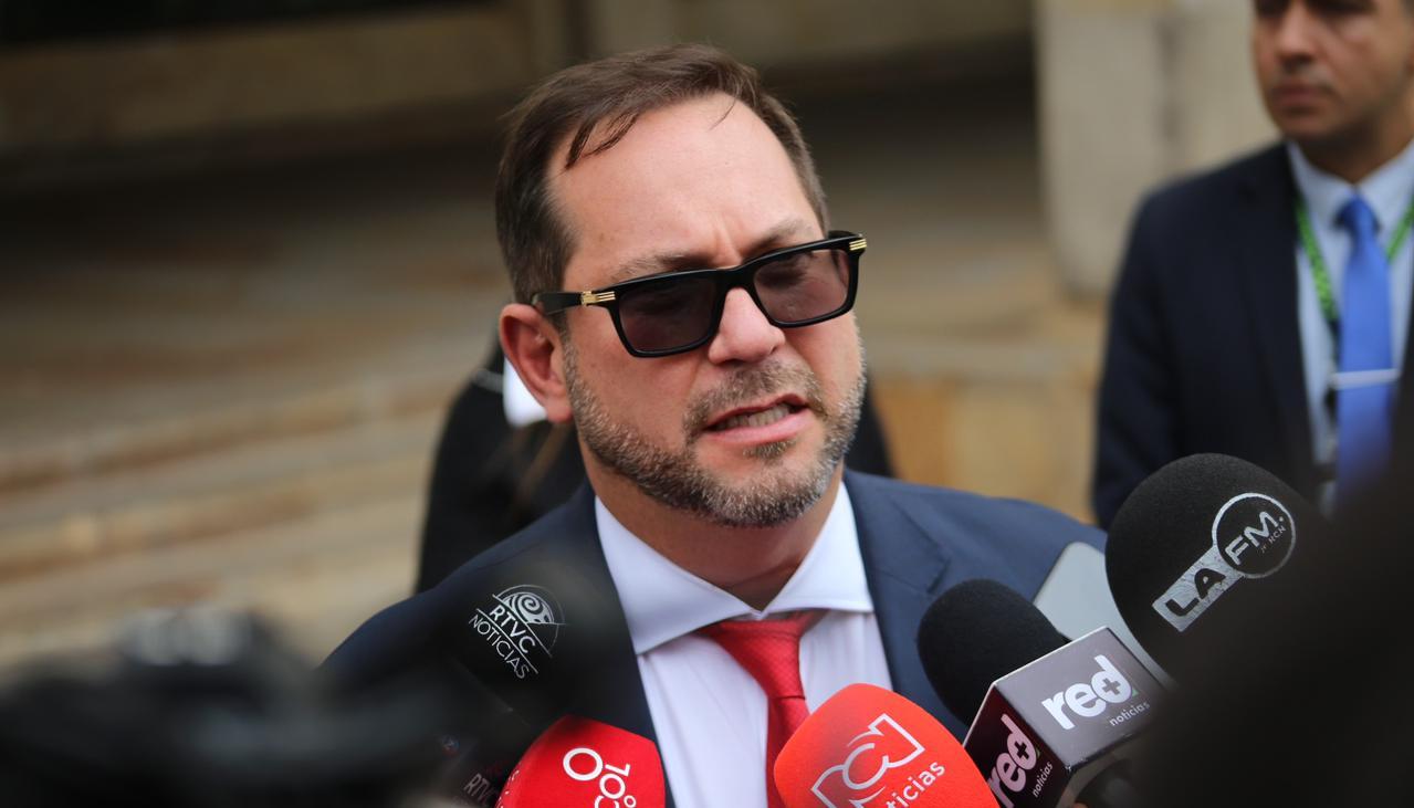 El presidente del Senado, Lidio García.