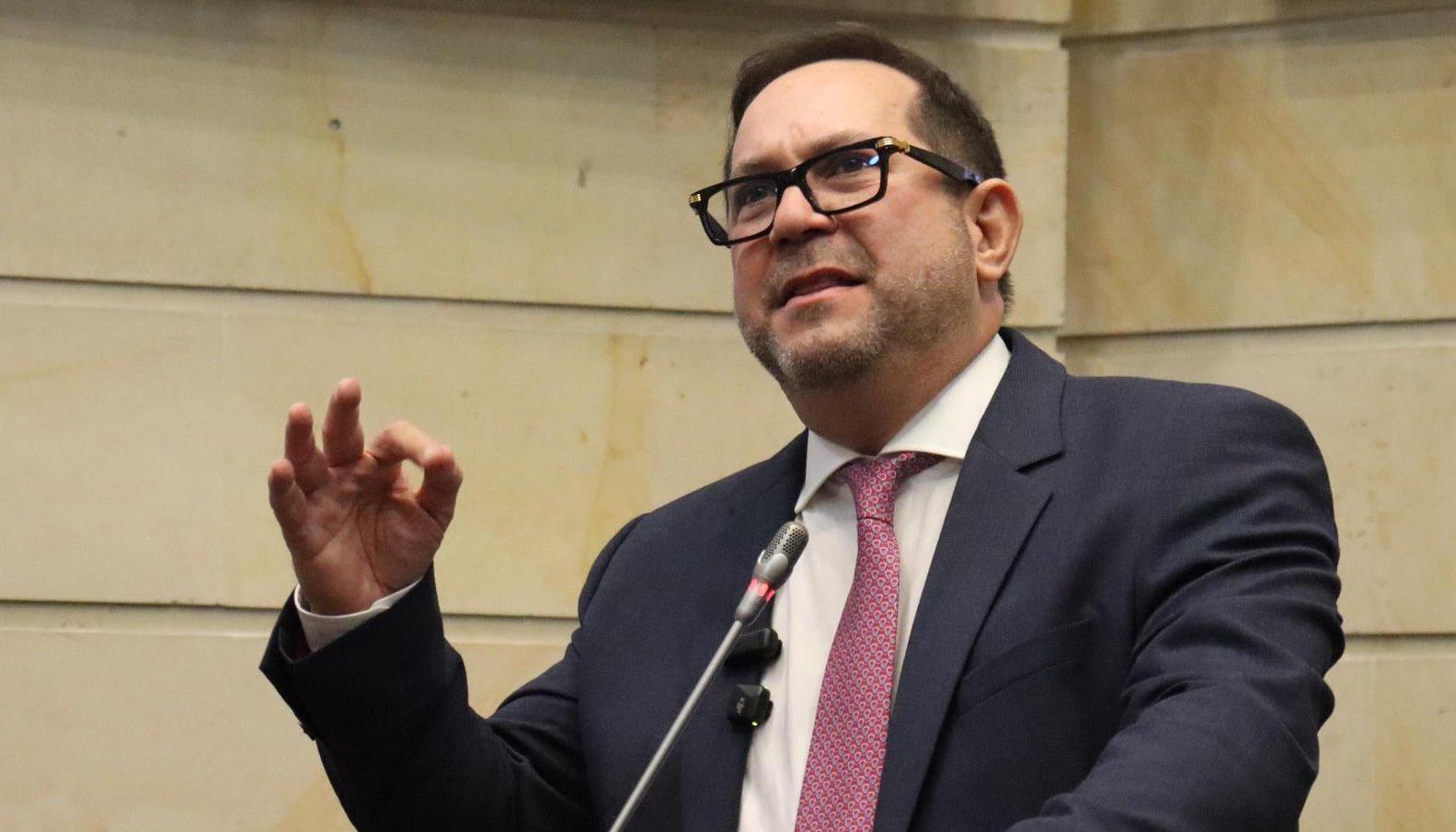 Lidio García, presidente del Congreso. 