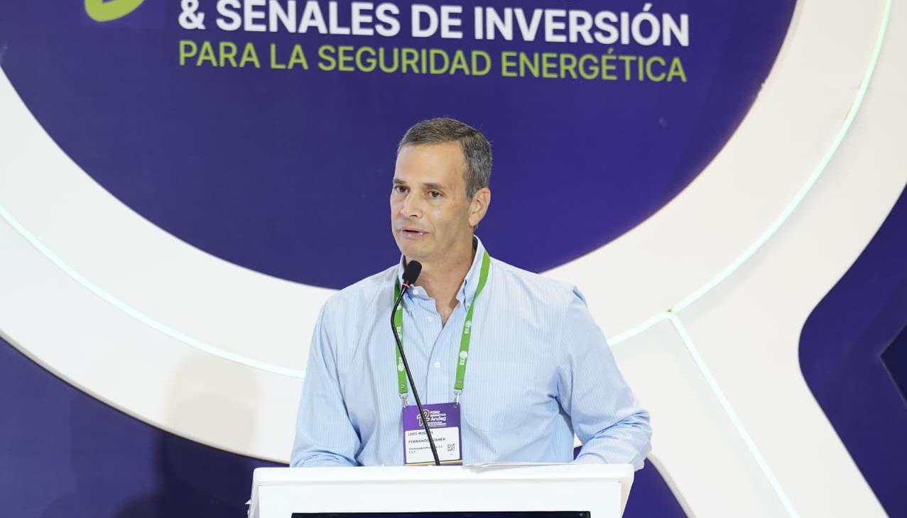 El presidente de la Junta Directiva de Andeg, Luis Miguel Fernández.