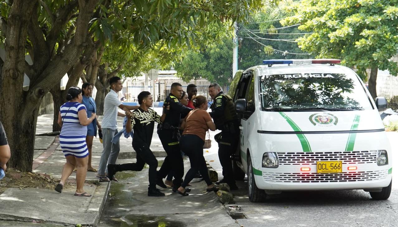  Familiares se enfrentaron a supuesto victimario. 