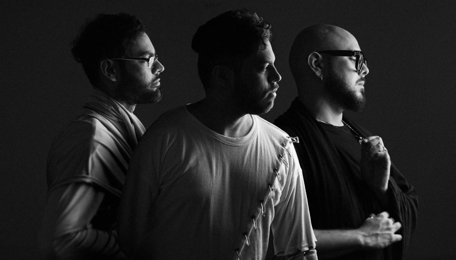 Integrantes de la banda de rock Myuras.