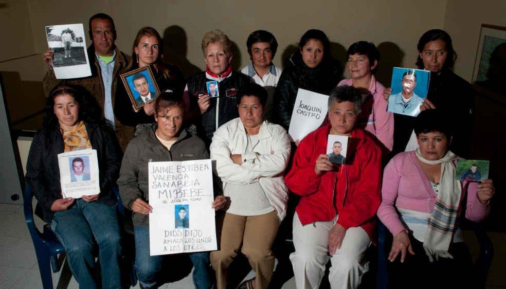 Madres de 'Falsos positivos'