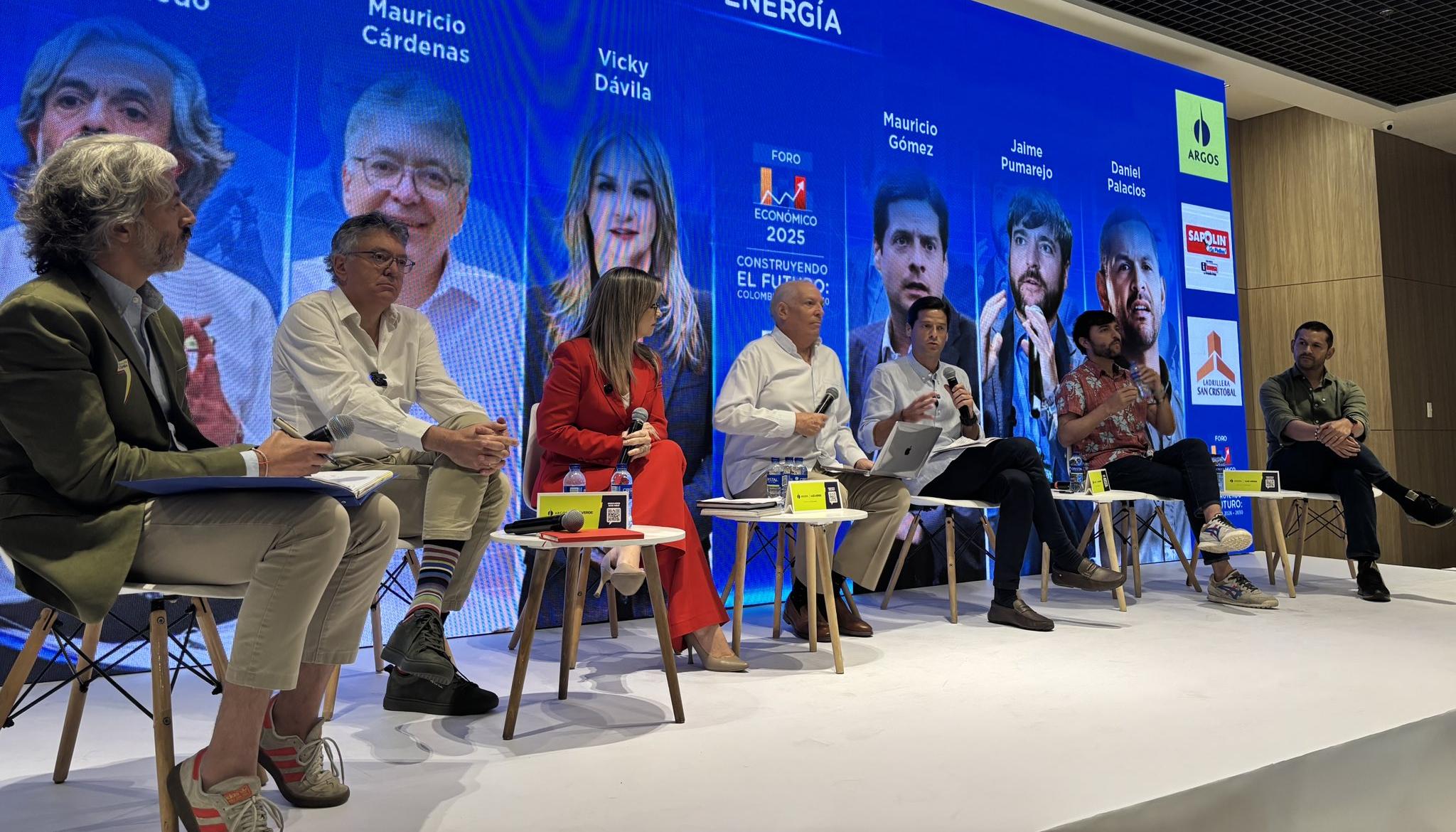 Mauricio Gómez durante su intervención en el Foro de Camacol.