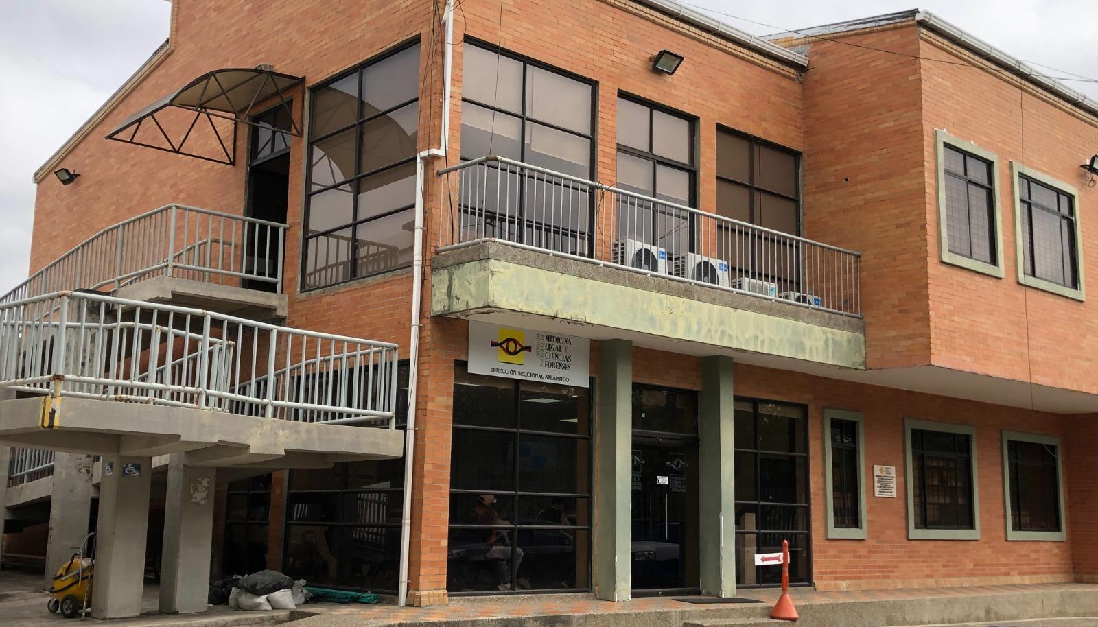 Sede de Medicina Legal, en Barranquilla. 