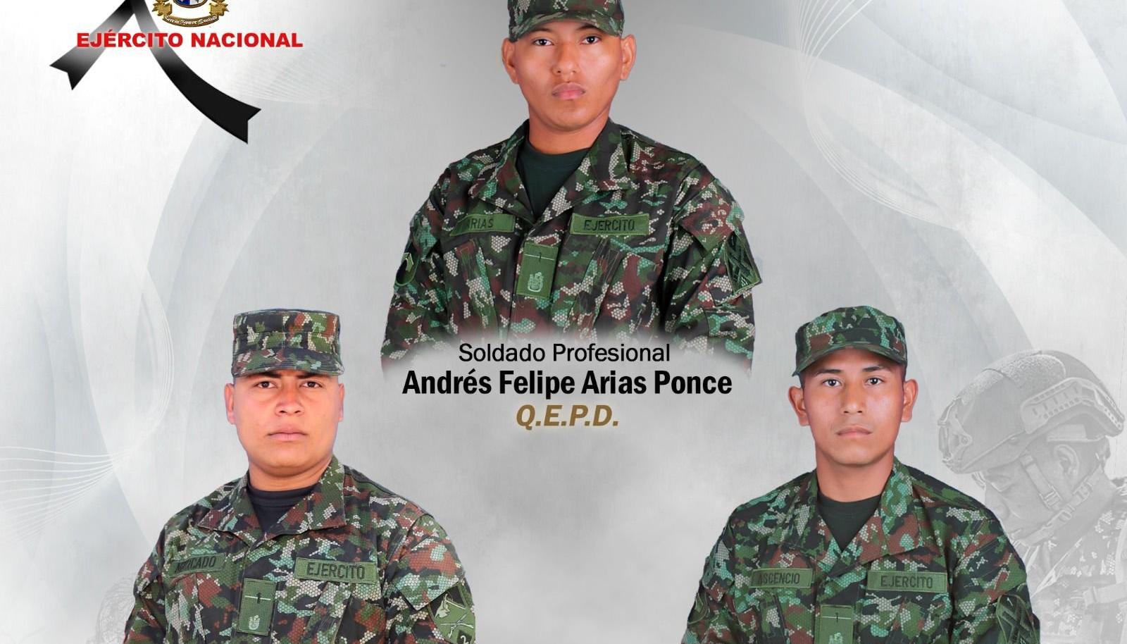 Los militares asesinados.
