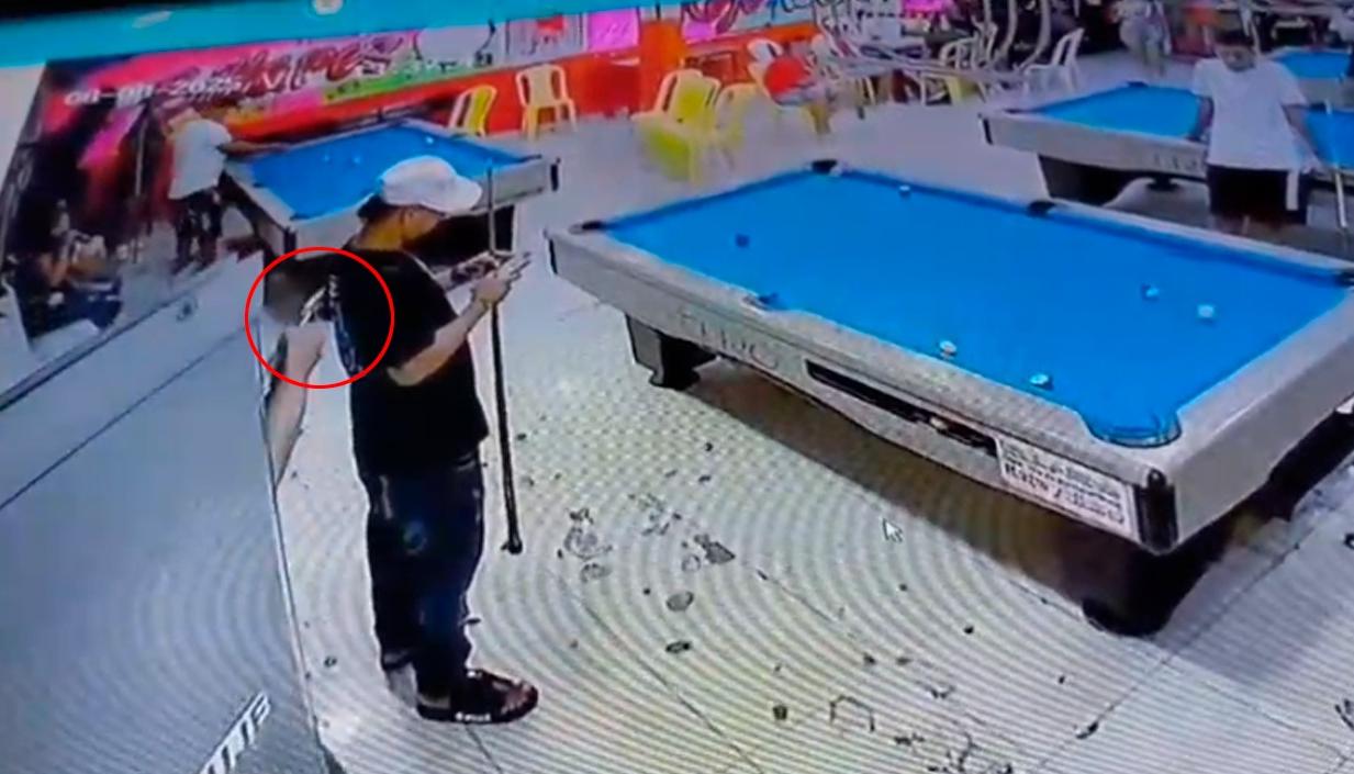 Momento en que se registró el crimen. 