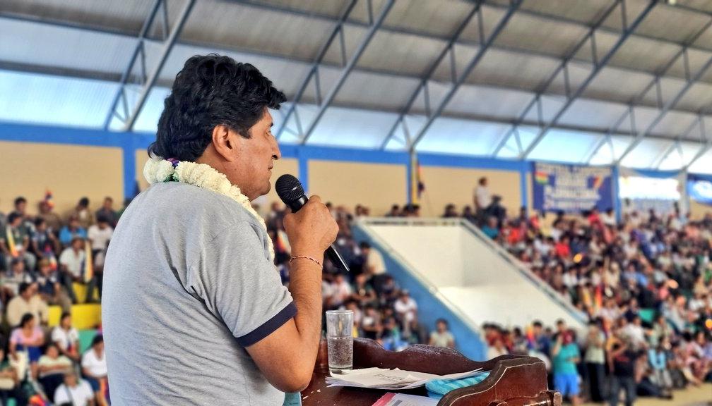 El expresidente de Bolivia, Evo Morales.