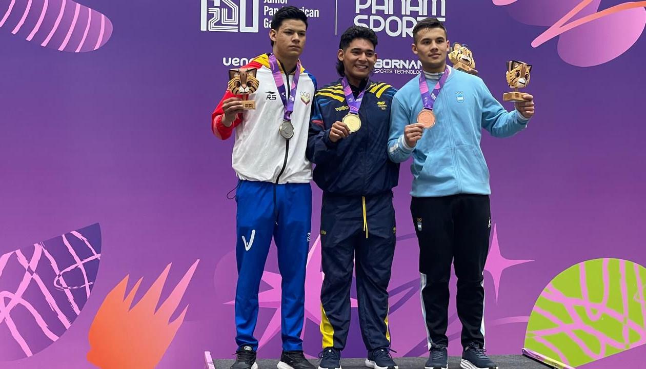 Olivera consiguió el oro para Colombia.