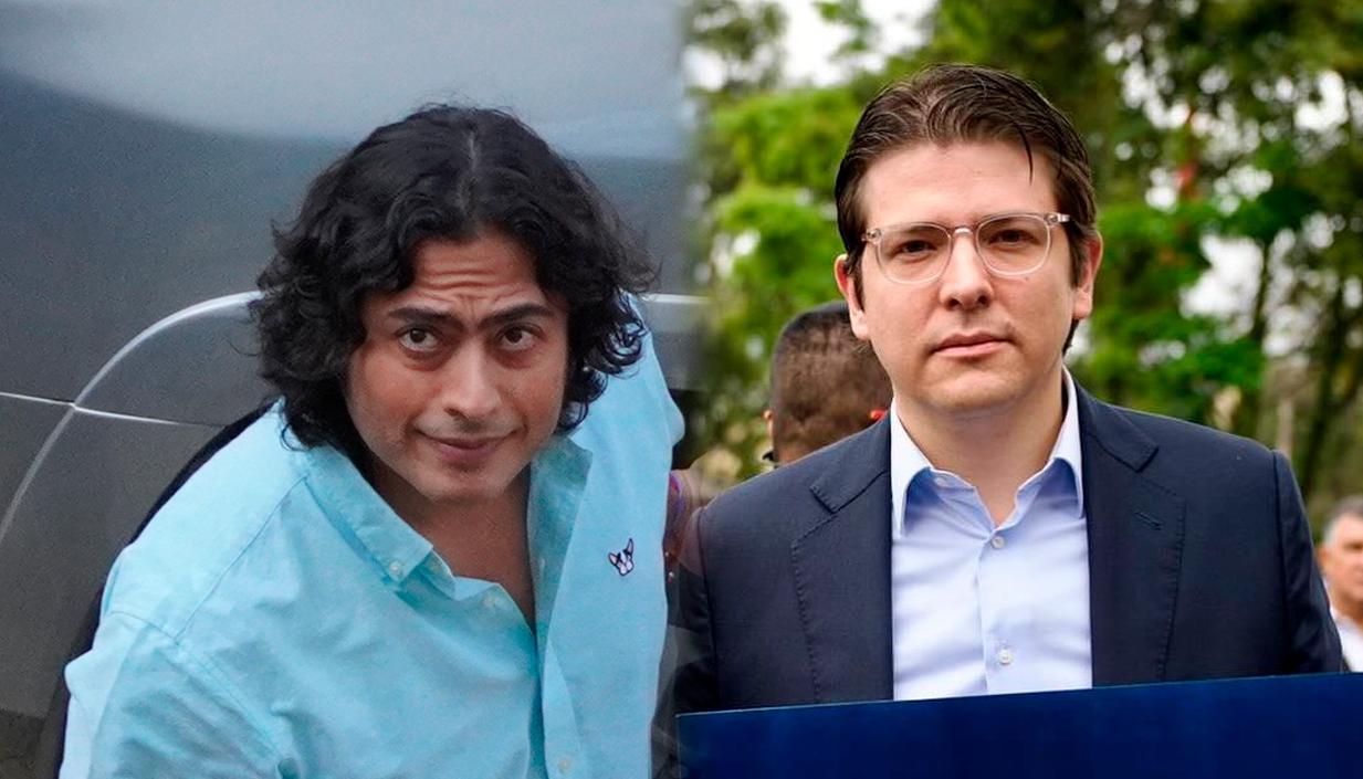 Nicolás Petro y Miguel Uribe Turbay.