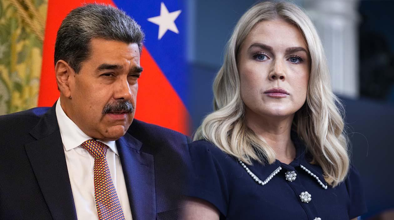 Nicolás Maduro y Karoline Leavitt 