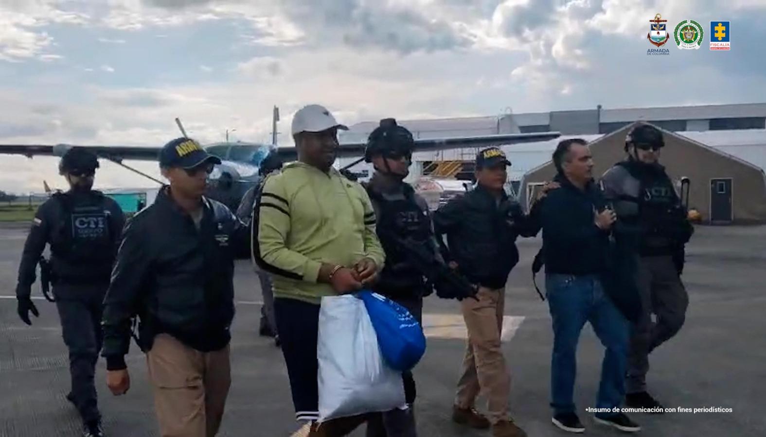 Notificados con fines de extradición.