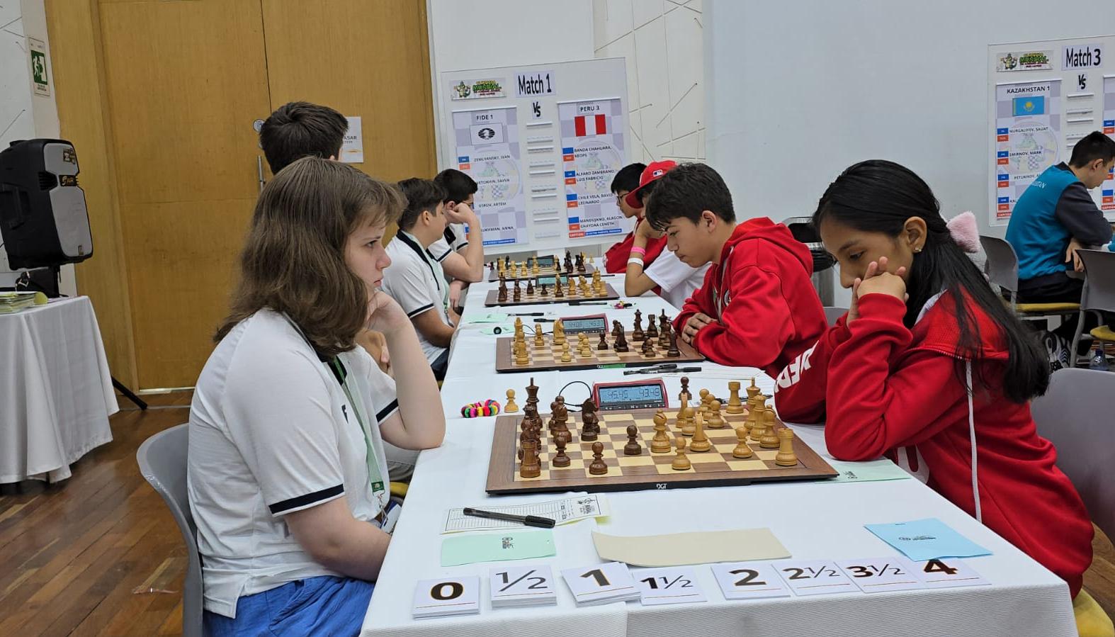 La rusa Anna Shukhmam contra la peruana Ghaydaa Cenet Mandujano.