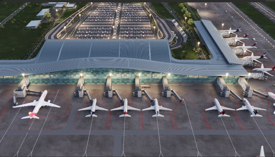 El proyecto del nuevo aeropuerto de la ciudad está a cargo de la empresa OINAC.