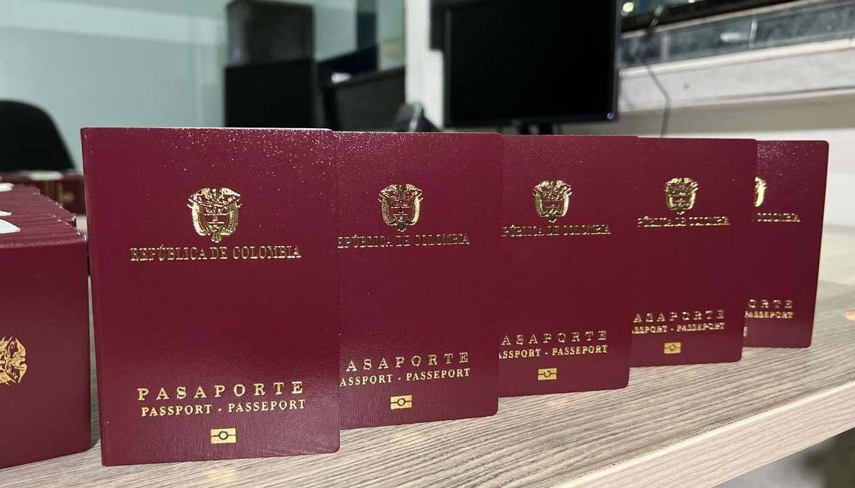 Pasaportes.