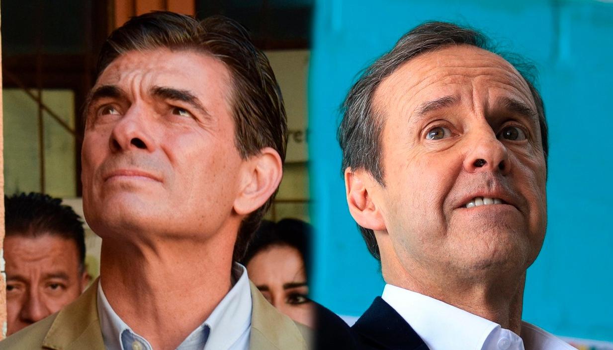 El senador Rodrigo Paz Pereira y el expresidente Jorge 'Tuto' Quiroga.
