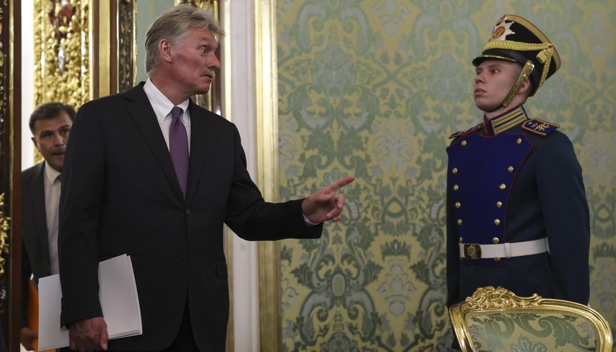 El portavoz del Kremlin, Dmitri Peskov.