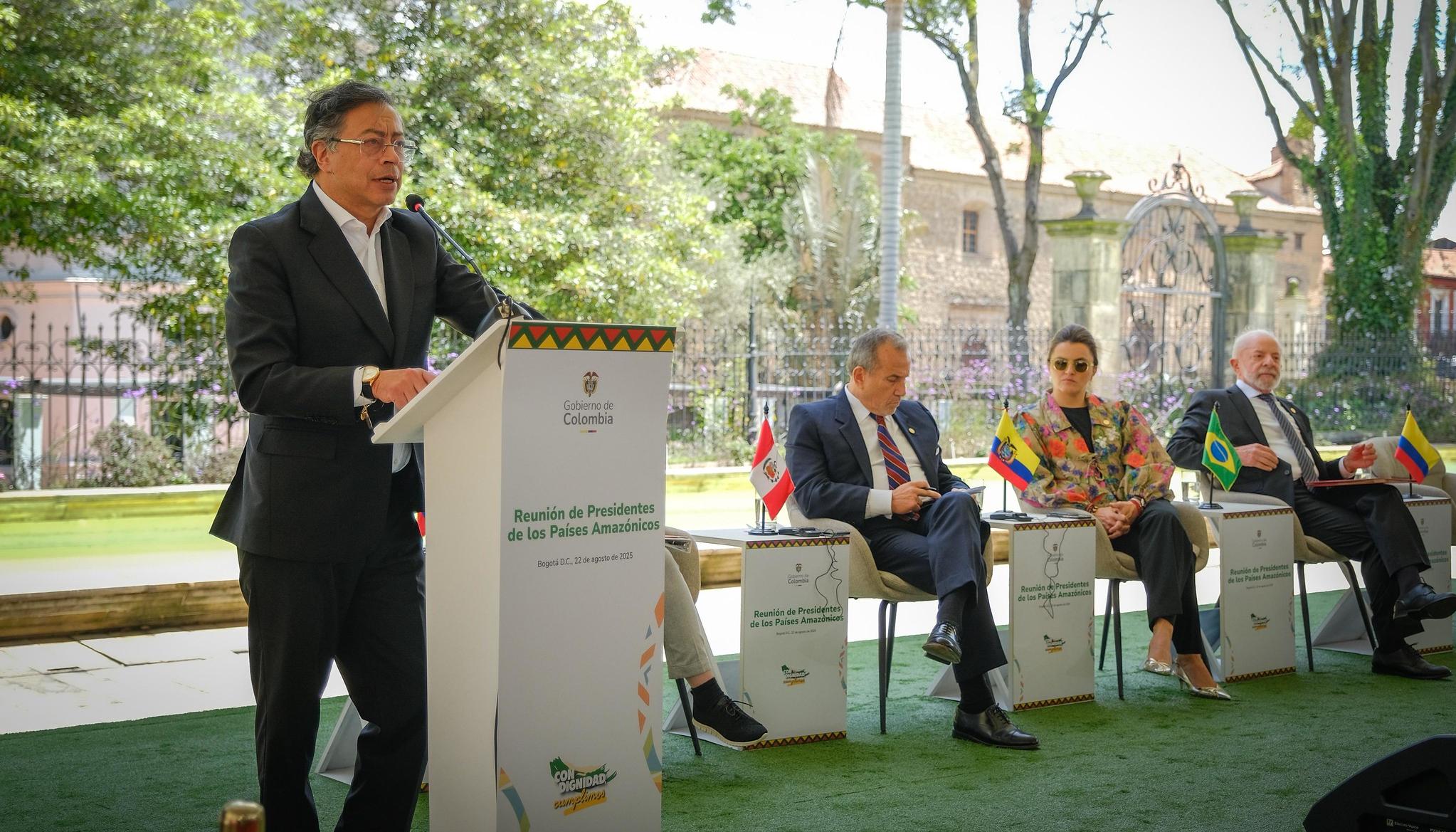 El Presidente Gustavo Petro.