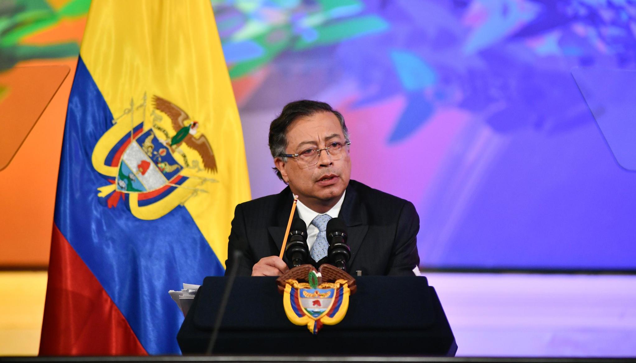 El Presidente Gustavo Petro.