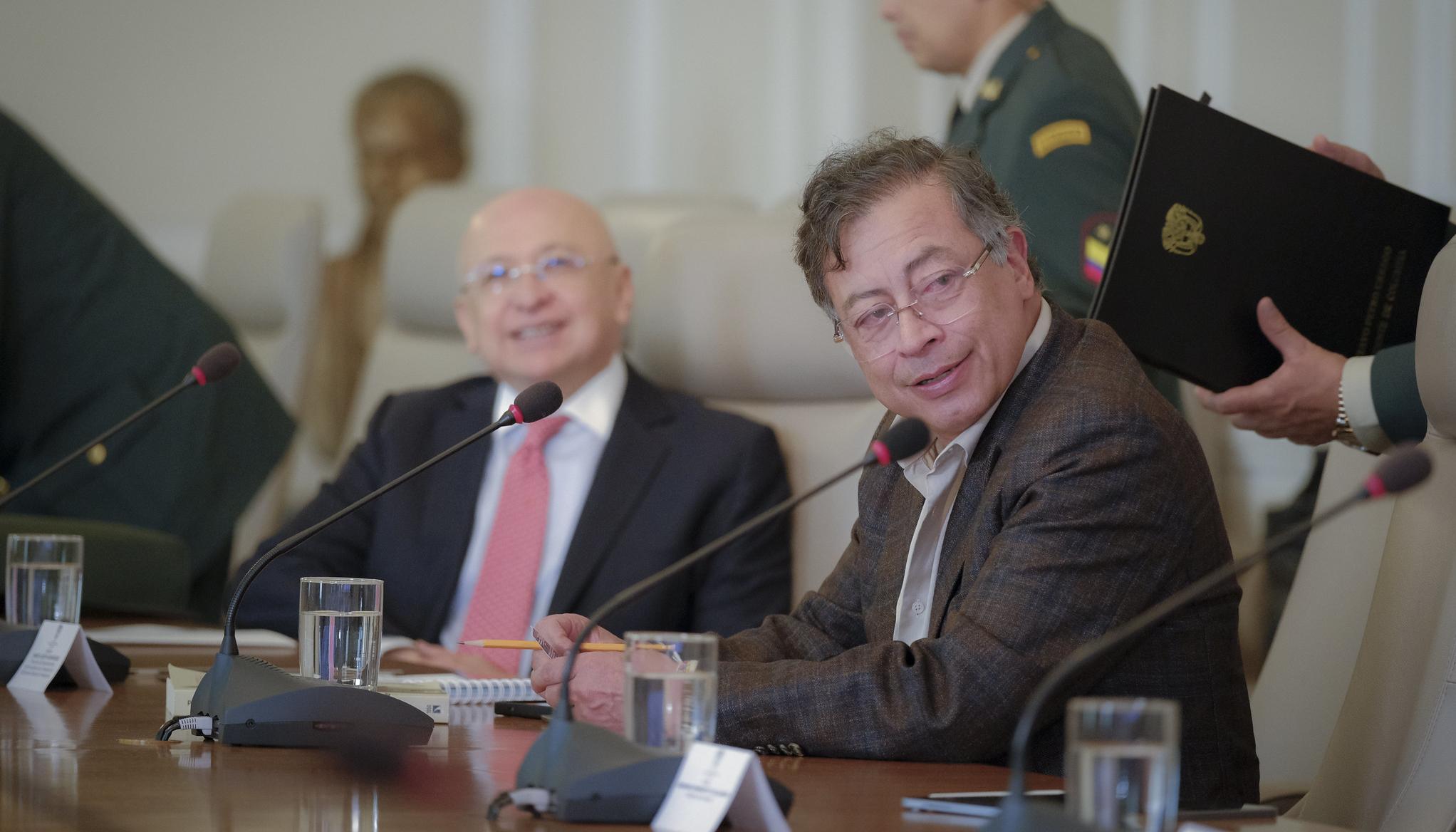 El Presidente Gustavo Petro.