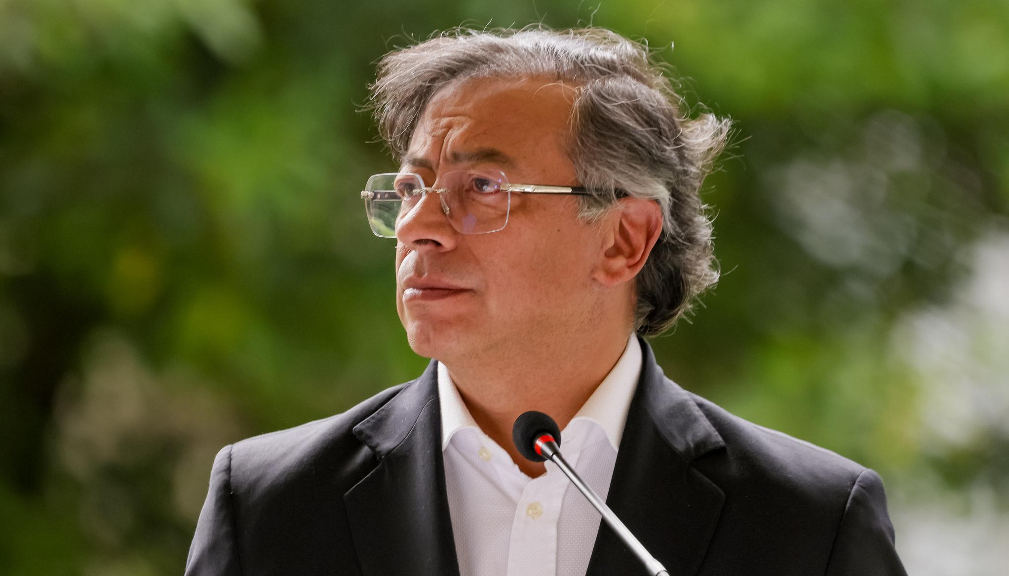 El Presidente Gustavo Petro.