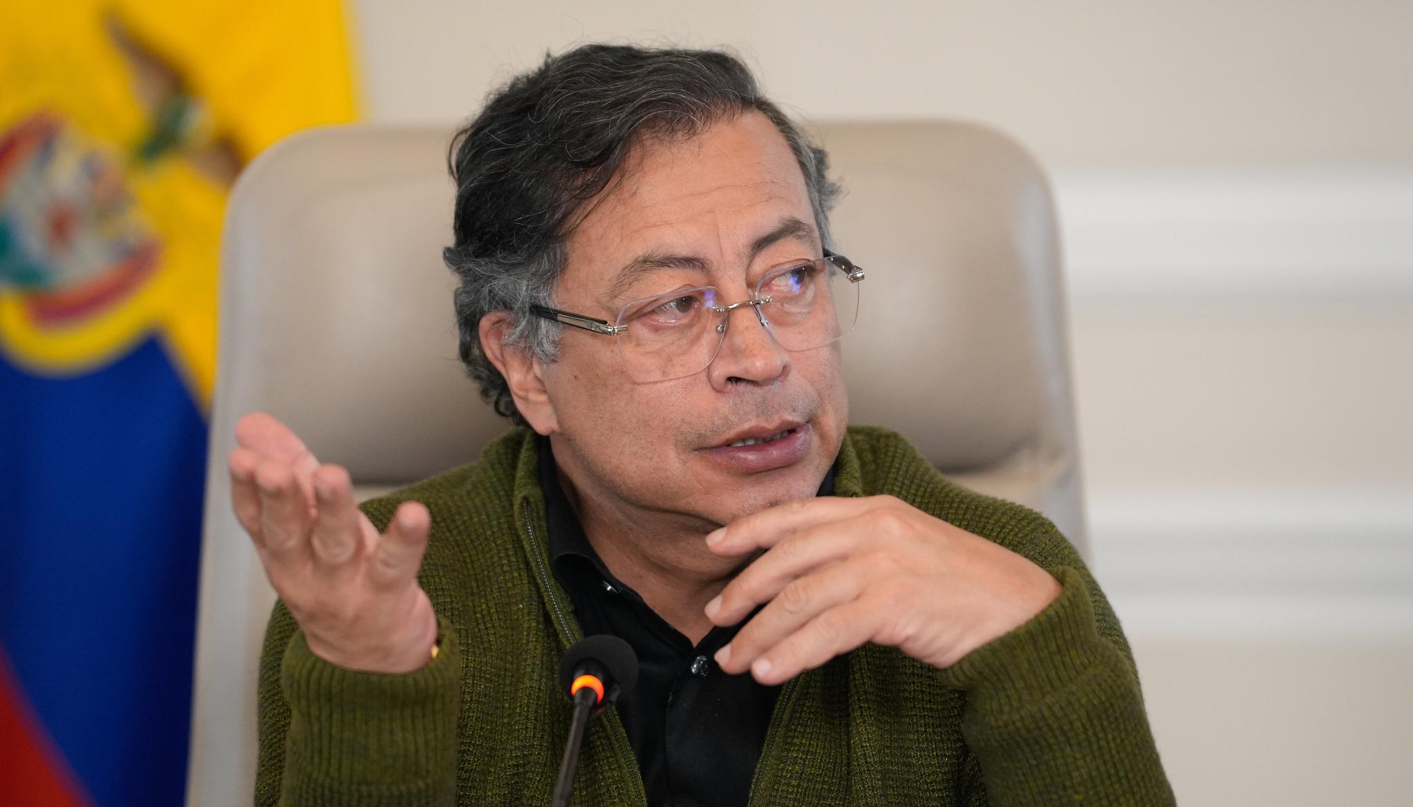 El Presidente Gustavo Petro.