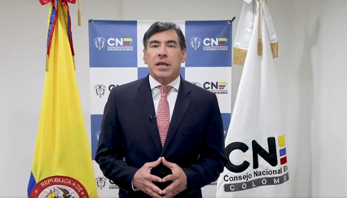 Álvaro Hernán Prada, magistrado del CNE.